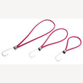 Spanngummi 5mm fuchsia-marineblau mit 1 Edelstahlhaken