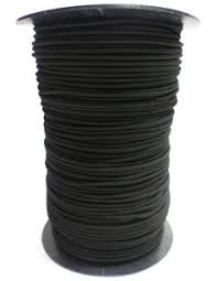 Gummikordel auf Rolle 1,5 mm schwarz