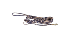 Hundeleine beige/blau 3 Meter