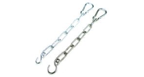 Kettenverlängerung mit S-Haken und Karabiner