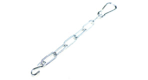 Verzinkte Kettenverlängerung mit S-Haken und Karabiner