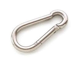 Karabiner aus Edelstahl