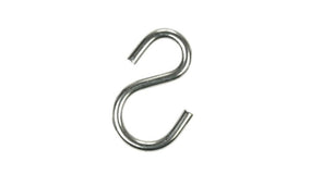 S-Haken Edelstahl asymmetrisch