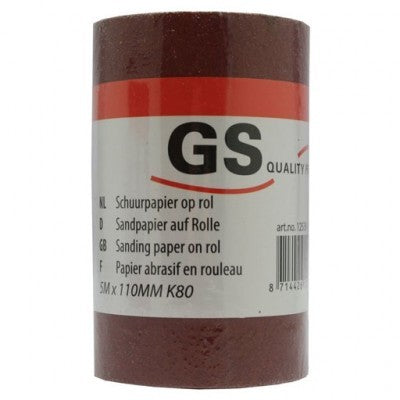 Schleifpapier auf einer Rolle