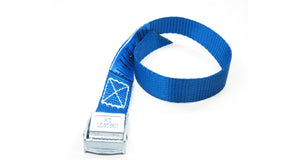 Zurrgurte blau 20 mm mit Klemmverschluss
