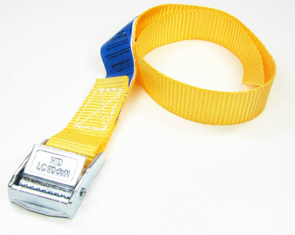 Orange 20 mm Spanngurte mit Klemmverschluss