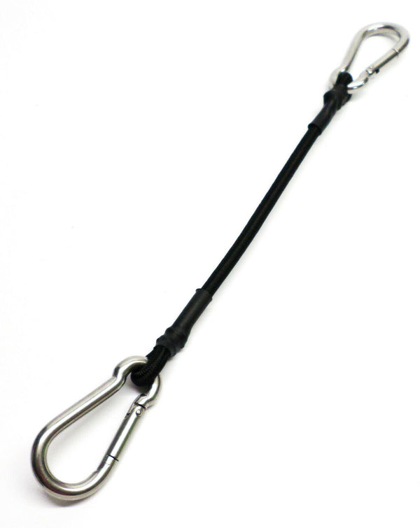 Verzinkte Spanngummis mit Karabiner