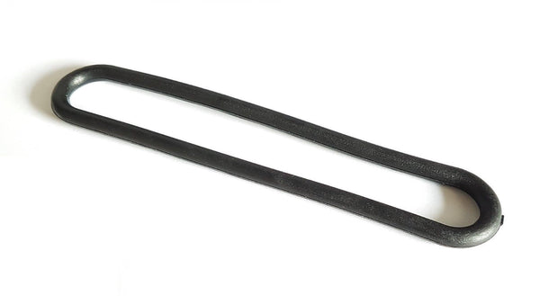 Schwarze Spanngummis ohne Haken