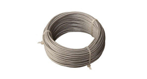 Stahldraht 6/8 mm kunststoffummantelt auf Rolle