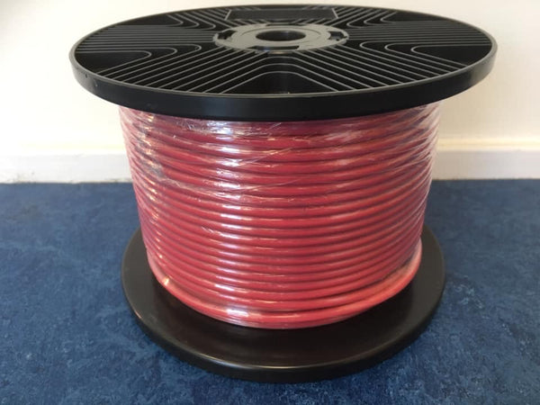 Stahldraht rot 6x7 mit Seileinlage 3/5 mm