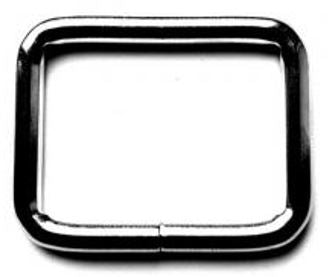 Vernickelte quadratische Ringe