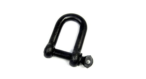 Schwarze D-Schäkel