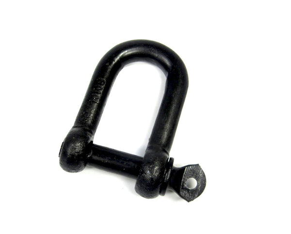 Schwarze D-Schäkel