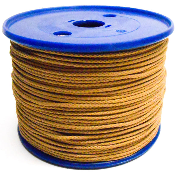 Gevlochten koord beige