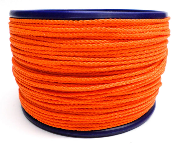 Gevlochten koord oranje