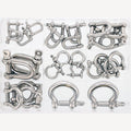 Sortimentsbox für Schäkel, A4, 4–8 mm, 28-teilig, 1 Stück