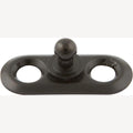 Tenax onderstuk voor het vastschroeven,  MSvc 27x11mm zwart, 50 Stuk