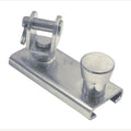 Genua-Schlitten mit Gabelkopf, A4 für Schiene 25x4 mm, Schraube 6 mm, 1 Stück