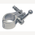 Pijpmiddenstuk met knevel, 2-delig, A4 voor 22mm pijp, 1 Stuk