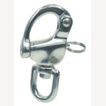 Druckknopf mit drehbarem Ösenring, A4 87 mm, Schraubbefestigung, 5 Stück