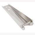 Houder voor telescopische badladder 3-traps,  A4 voor 8437, inclusief schroef, moer en ringen, 2 Stuk