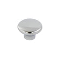 Knop voor kastdeur/lade,  A4 21x14mm, draad M4, gepolijst, 10 Stuk