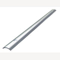 Plint, halfrond, hol, gepolijst en geboord,  A4 19x6mm (3m), 3 Stuk
