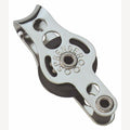 Sprenger Micro XS Block mit Kugellagern, A2/Kunststoffseil max. 6 mm, mit Halterung, 1 Stück