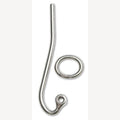 Schiebehaken mit Ring, A4 6x142mm, 5 Stück