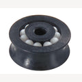 Sprenger Seilrolle mit Kugellagern, Kunststoff für Seil 8 mm, Bohrung 5 mm, 5 Stück