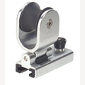 Sprenger Genua Gleitschiene mit Rolle, Aluminium für Schiene 25x4mm, silber eloxiert, 1 Stück