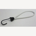 Spanngummis 5mm weiß mit 1 Metallhaken 30-55cm