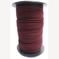 Elastische Kordel auf Rolle 3mm Burgunderrot