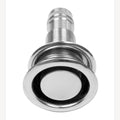 Tankontluchting verzonken,  A4 46mm, voor slang 16mm, 1 Stuk