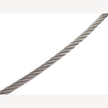 Roestvrijstalen staaldraad zacht/flexibel 7x19 sZ,  A4 4 mm (1.000 mm), 1000 Stuk