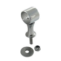 Leuningopening met schroefdraad,  A4 M8x28mm, voor buis 25mm, 1 Stuk