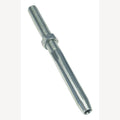 Aansluitklem met rechtse schroefdraad,  A4 10mm/M16 incl. moer, 1 Stuk