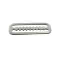 Gürtelschnalle mit gezahntem Steg, A4 60 x 23,5 mm, für Gürtelbreite 50 mm, 10 Stück