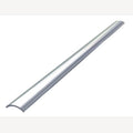 Plint, halfrond, hol, gepolijst,  A4 38x10mm (3m), 3 Stuk