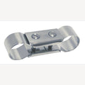 Handgreepconnector, dubbele klem,  A2 voor pijp 22mm, 1 Stuk