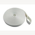 Riem voor ankerbandhaspel,  PES 35mm wit (50m), 1 Stuk