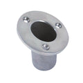 Vlaggenmasthouder inbouw, 60°,  A4 70mm, voor pijp max. 32mm, 1 Stuk