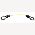 Spanngummis 4mm gelb mit 2 Kunststoffhaken