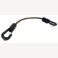 Spanngummis 4mm braun mit 2 Kunststoffhaken