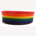Regenbogenband auf Rolle 25 mm 50 Meter