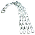 Boxsackkette verzinkt, 6 mm, robust, mit Karabiner und Rückgrat
