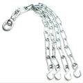 Boxsackkette verzinkt, 6 mm, robust, mit Karabiner und Rückgrat