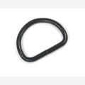 D-ring zwart 32 mm