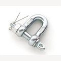 D-Schäkel DIN82101-C gerade Form mit Splint 2500