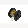 Dekorative vermessingte Kette 1,3 mm 25 Meter auf einer Rolle